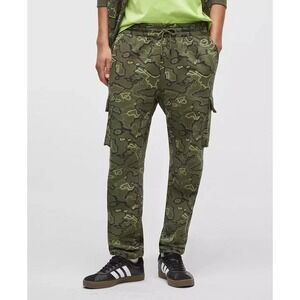 Mode of One Mens Bleeker Camo Cargo Jogger Pants Green Large 100198152MN NWT